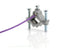 25 Feet (7.5 Meter) - Insulated Solid Copper THHN / THWN Wire - 12 AWG, Wire is Made in the USA, Residential, Commerical, Industrial, Grounding, Electrical rated for 600 Volts - In Purple