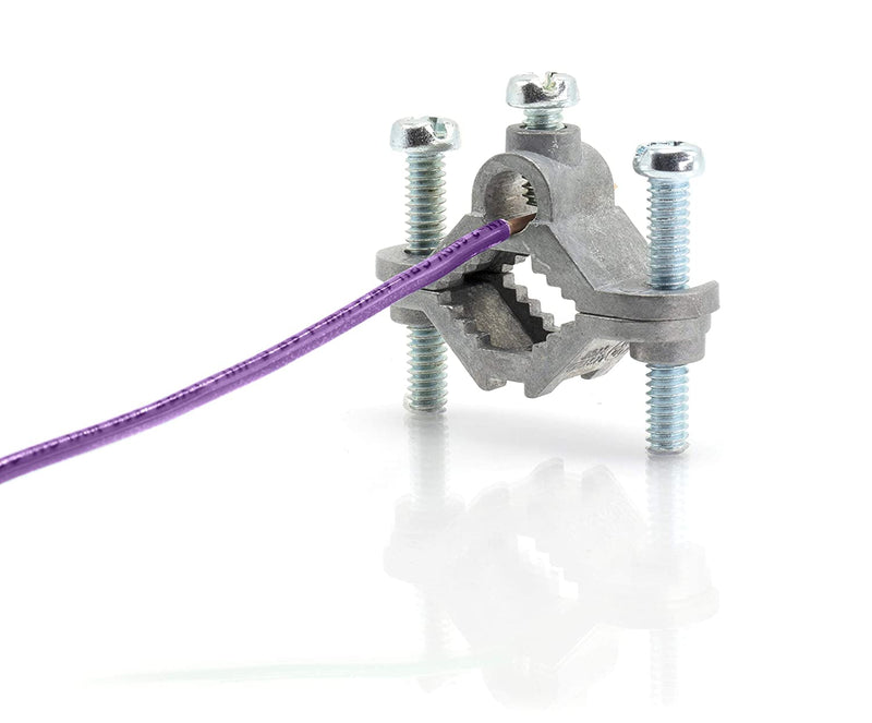 25 Feet (7.5 Meter) - Insulated Solid Copper THHN / THWN Wire - 12 AWG, Wire is Made in the USA, Residential, Commerical, Industrial, Grounding, Electrical rated for 600 Volts - In Purple