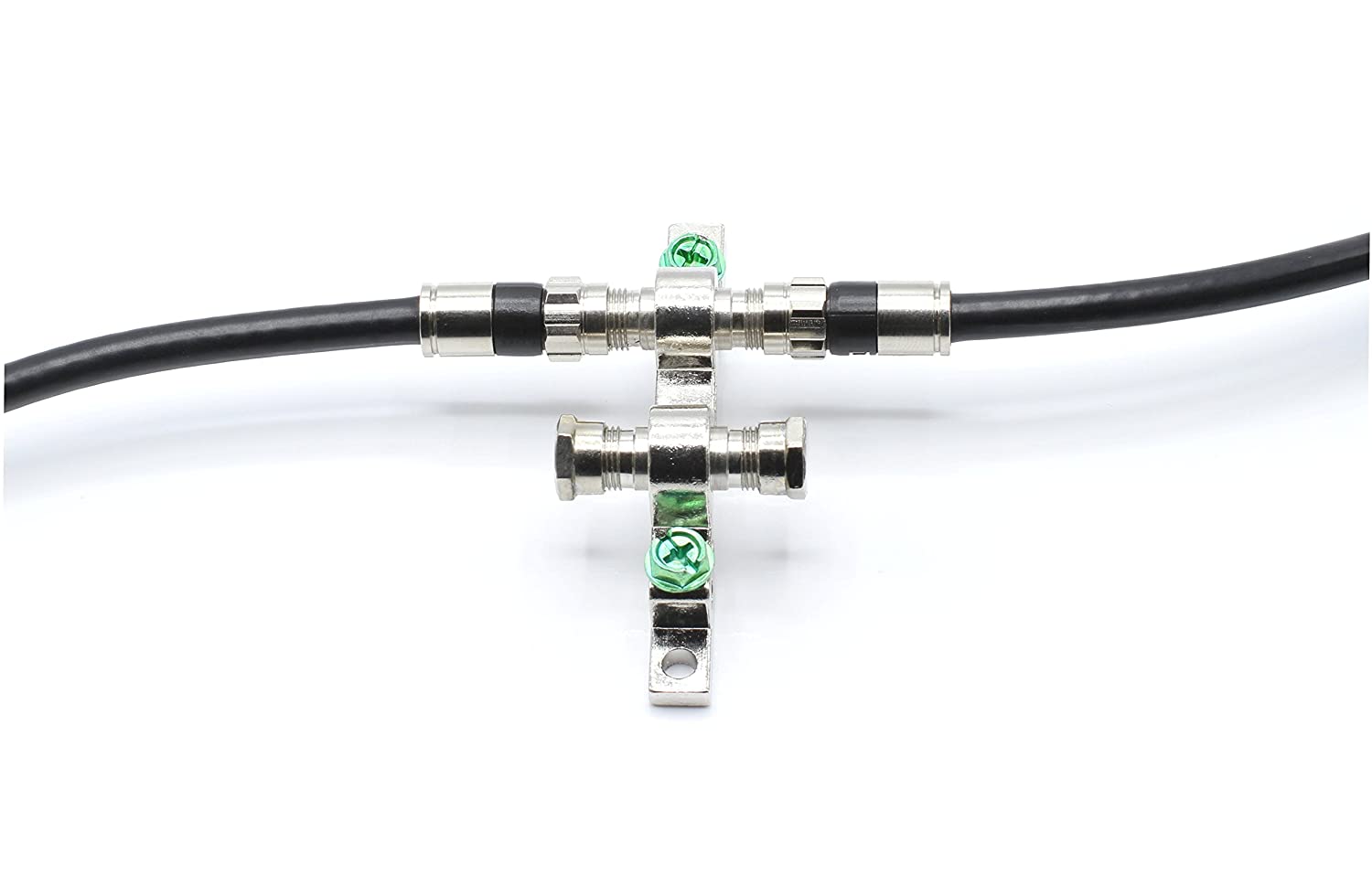 Coaxial F Cap (F81 Cap) Weather Cap - for coax ground blocks, splitters, or other F Connectors - protects female connection for future use - (25 Pack)