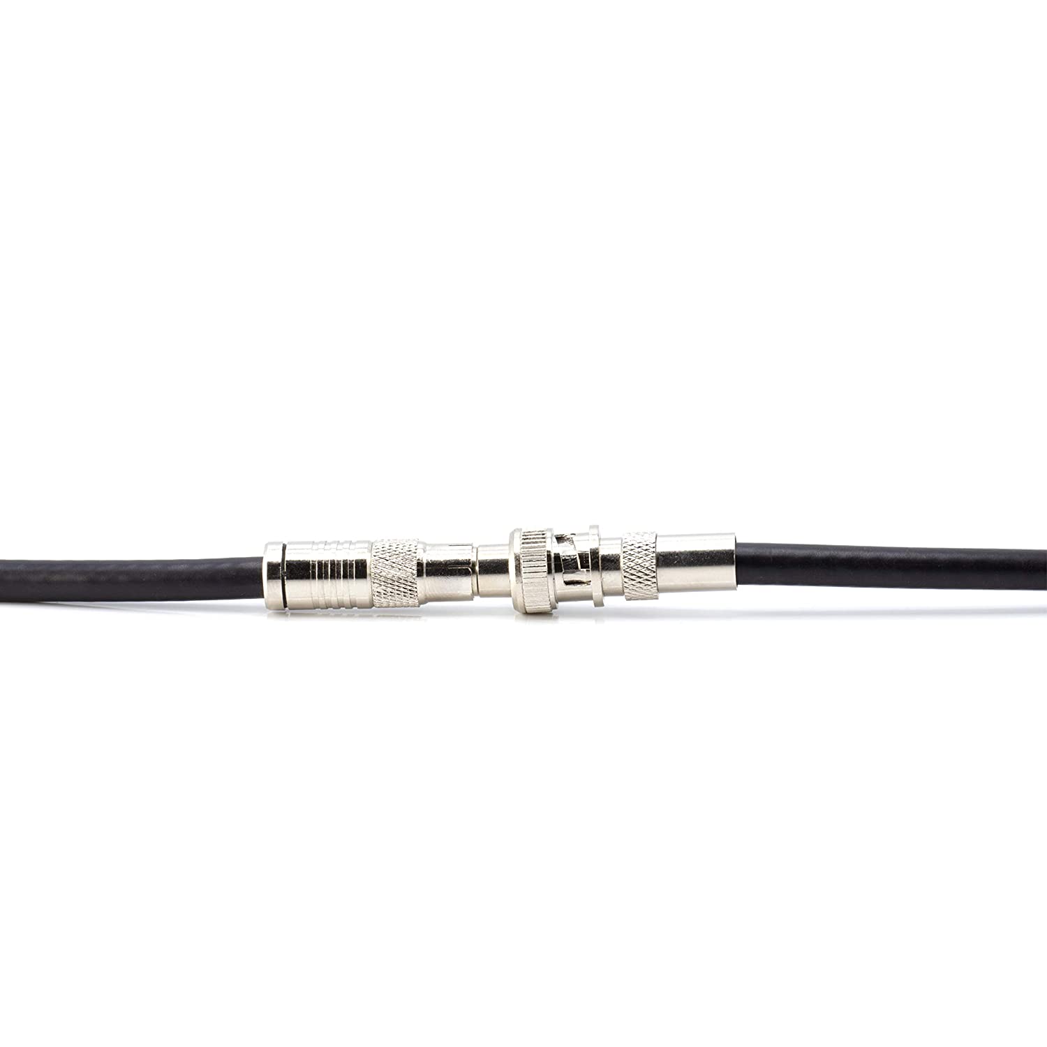 RCA and BNC Coaxial Adapter - BNC Male to RCA Female Connector, Adapter, Coupler, and Converter - For RG11, RG6, RG59, RG58, SDI, HD SDI, CCTV - 10 Pack