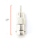 RCA and BNC Coaxial Adapter - BNC Female to RCA Male Connector, Adapter, Coupler, and Converter - For RG11, RG6, RG59, RG58, SDI, HD SDI, CCTV - 100 Pack