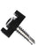 Cable Tie Base Saddle Mount Wire Holder Organizer - Zip Tie Mounting Block - Wire Bundle Tie Mount for Zip Ties Black - 50 Pack