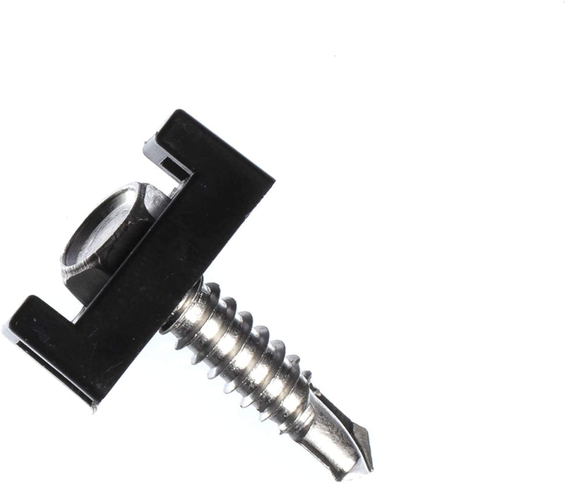 Cable Tie Base Saddle Mount Wire Holder Organizer - Zip Tie Mounting Block - Wire Bundle Tie Mount for Zip Ties Black - 10 Pack