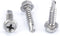 #8 Size, 3/4" Length (19mm) - Self Tapping Screw -- Self Drilling Screw - 410 Stainless Steel Screws = Exceptional Wear and Very Corrosion Resistant) - Hex and Phillips Head - 100pcs