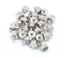 Coaxial F Type 75 Ohm Terminator - 4 Pack - 75 Ohm Resistor for Coax and RF - (F-Pin / F81) Install on Unused Ports in your Cable, Satellite, Antenna, or other RF System