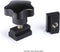 Bed Rail T Slot Nuts works with Toyota Tacoma and Tundra | Aluminum Black, 10 Pack | Tapped with 3/8"-16 Thread