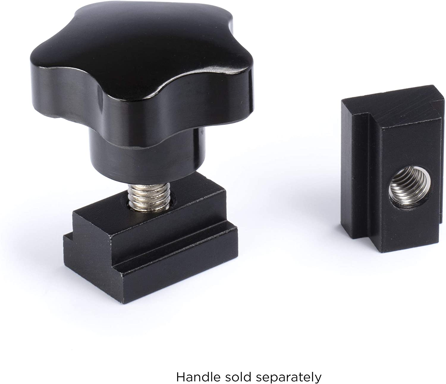 Bed Rail T Slot Nuts works with Toyota Tacoma and Tundra | Aluminum Black, 4 Pack | Tapped with 3/8"-16 Thread