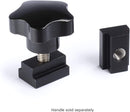 Bed Rail T Slot Nuts works with Toyota Tacoma and Tundra | Aluminum Black, 4 Pack | Tapped with 3/8"-16 Thread