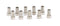 Coaxial Cable Screw on Connector (Twist on Connector / Fitting) for RG59 Coaxial Cable. Easy Installation, No Tools Required. Pack of 100