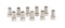 Coaxial Cable Screw on RG6 Connector | No Tools Required | Pack of 4