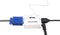 VGA to HDMI Converter Adapter - Convert VGA to HDMI with Audio Video Converter Adapter Box with HDMI Cable for HDTV/ PC/ Laptop - (White)