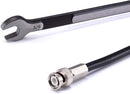 RG6 Coaxial Cable Connector, Screw On (Twist On) - SDI, HD-SDI, CCTV, Security, Video Card, Camera, Solderless - RG6 - Pack of 100
