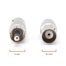 RCA and BNC Coaxial Adapter - BNC Female to RCA Male Connector, Adapter, Coupler, and Converter - For RG11, RG6, RG59, RG58, SDI, HD SDI, CCTV - 10 Pack