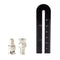 RCA and BNC Coaxial Adapter - BNC Male to RCA Female Connector, Adapter, Coupler, and Converter - For RG11, RG6, RG59, RG58, SDI, HD SDI, CCTV - 25 Pack