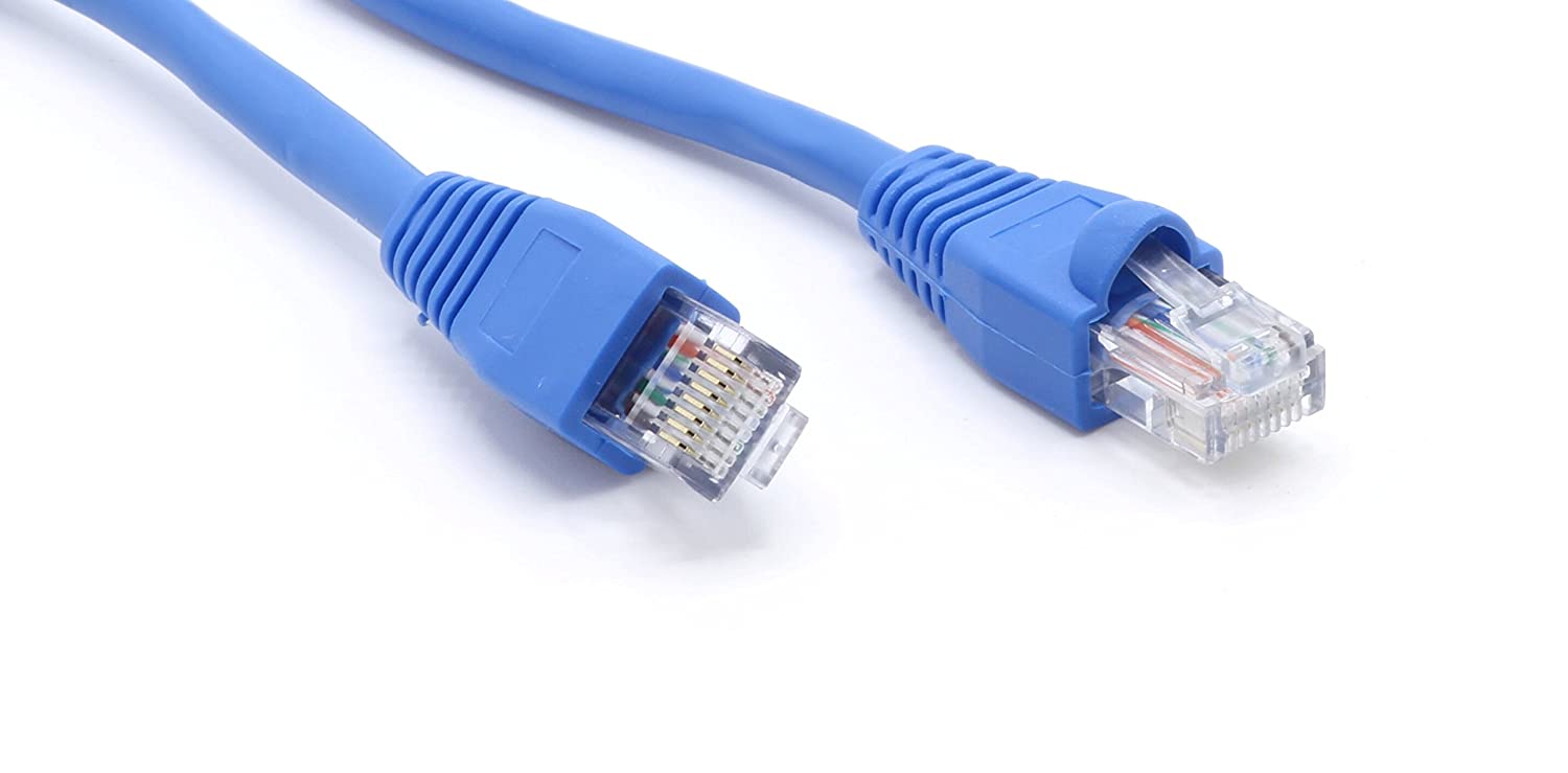 7FT Network Ethernet Cable - High Quality (BLUE) Ethernet Network Cables - Pack of 1