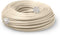 Phone Line Cord 50 Feet - Modular Telephone Extension Cord 50 Feet - 2 Conductor (2 pin, 1 line) cable - Works great with FAX, AIO, and other machines - Ivory