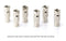 RF (F81) and BNC Coaxial Adapter - BNC Female to Male F81 (F-Pin) Connector, Adapter, Coupler, and Converter - For RG11, RG6, RG59, RG58, SDI, HD SDI, CCTV - 50 Pack