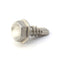 #10 Size, 1/2" Length (13mm) - Self Tapping Screw - Self Drilling Screw - 410 Stainless Steel Screws = Exceptional Wear and Very Corrosion Resistant) - Hex Washer Head - 100pcs