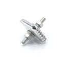 I Beam Style Ground Clamp - Galvanized Heavy Duty Trailer I-Beam Grounding, Stranded or Solid Wire - Grounding Tools Edition - UL Listed - Antenna, Satellite Dish, Cable TV - 10 Pack