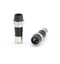 Coaxial Cable Compression Fitting Connector - for RG6 Coax Cable - with Weather Seal O Ring, Weather Boot, and Water Tight Grip (25 Pack)