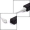 AC Power Cord (3 Prong) - White, 6 Feet (1.8 Meter) - Premium Quality Copper Wire Core - Mouse Style for Laptops, Computers, & Power Supplies - NEMA 5-15P to C5 / IEC 320 - UL Listed