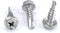#10 Size, 3/4" Length (19mm) - Self Tapping Screw - Self Drilling Screw - 410 Stainless Steel Screws = Exceptional Wear and Very Corrosion Resistant) - Hex and Phillips Head - 100pcs