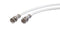 BNC Cable, White RG6 HD-SDI and SDI Cable (with two male BNC Connections) - 75 Ohm, Professional Grade, Low Loss Cable - 50 feet (50')