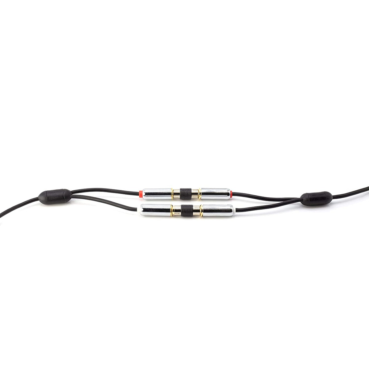 RCA Adapter, Male to Male Coupler, Extender, Barrel - Audio Video RCA Connectors, for Audio, Video, S/PDIF, Subwoofer, Phono, Composite, Component, and More - 25 Pack
