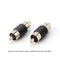 RCA Adapter, Male to Male Coupler, Extender, Barrel - Audio Video RCA Connectors, for Audio, Video, S/PDIF, Subwoofer, Phono, Composite, Component, and More - 10 Pack