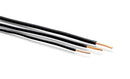 75 Feet (23 Meter) - Insulated Solid Copper THHN / THWN Wire - 10 AWG, Wire is Made in the USA, Residential, Commerical, Industrial, Grounding, Electrical rated for 600 Volts - In Black