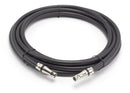35 Feet - RG-11 Coaxial Cable F Type Cable High Definition with RG11 Coax Compression Connectors - (Black)