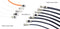 75' Feet, Black RG6 Coaxial Cable (Coax Cable) | Compression Connectors, F81/RF