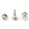 #12 Size, 3/4" Length (19mm) - Self Tapping Screw - Self Drilling Screw - 410 Stainless Steel Screws = Exceptional Wear and Very Corrosion Resistant) - Hex Washer Head - 100pcs