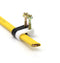 THE CIMPLE CO - Dual, Twin, or Siamese Coaxial Cable Clips, Cat6, Electrical Wire Cable Clip, 1/2 in Screw Clip and Fastener, White (50 pieces per bag)
