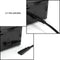 2 Slot Power Cord Two Pack - Includes Both Types: Polarized (Squared End) and Non-Polarized (Figure 8 End) - NEMA 1-15P to C7 C8 UL Listed - 18 AWG, 10 Amps, 125 Volts - 6 Feet (1.8 Meter), Black