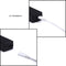 2 Slot Power Cord Two Pack - Includes Both Types: Polarized (Squared End) and Non-Polarized (Figure 8 End) - NEMA 1-15P to C7 C8 UL Listed - 18 AWG, 10 Amps, 125 Volts - 6 Feet (1.8 Meter), White