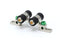 3 GHz High Frequency Ground Block - Dual Port - Weather Seal Boots for Coaxial Cable, Coax F Type approved for  Antenna, Satellite Dish, Cable TV - Two Port Grounding - 4 Pack