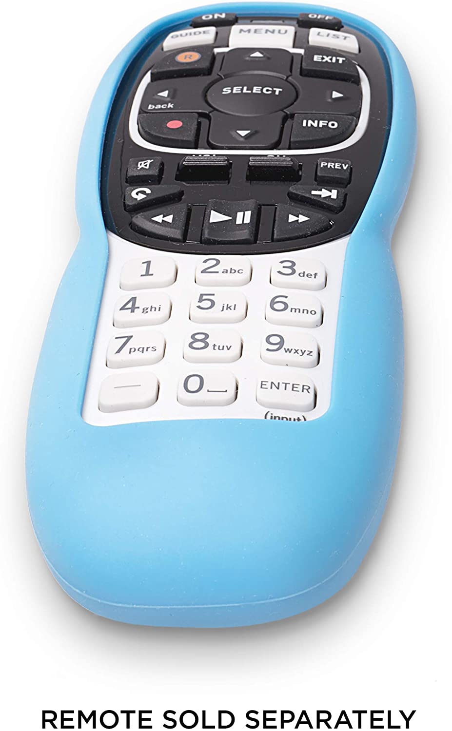 THE CIMPLE CO - DirecTV Compatible Remote Control Case - RC70, RC70H, RC71, RC71H, RC72, RC73, and RC73B - Rubber Protective Skin - Blue Non-Slip Sleeve - 1 Pack