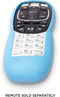 THE CIMPLE CO - DirecTV Compatible Remote Control Case - RC70, RC70H, RC71, RC71H, RC72, RC73, and RC73B - Rubber Protective Skin - Blue Non-Slip Sleeve - 3 Pack