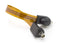 BNC (SDI, HD SDI, 10Base) Flat Wire - Jumper Video Cable - (1 FT)- BNC Female to BNC Female Door and Window Cable Pass Though