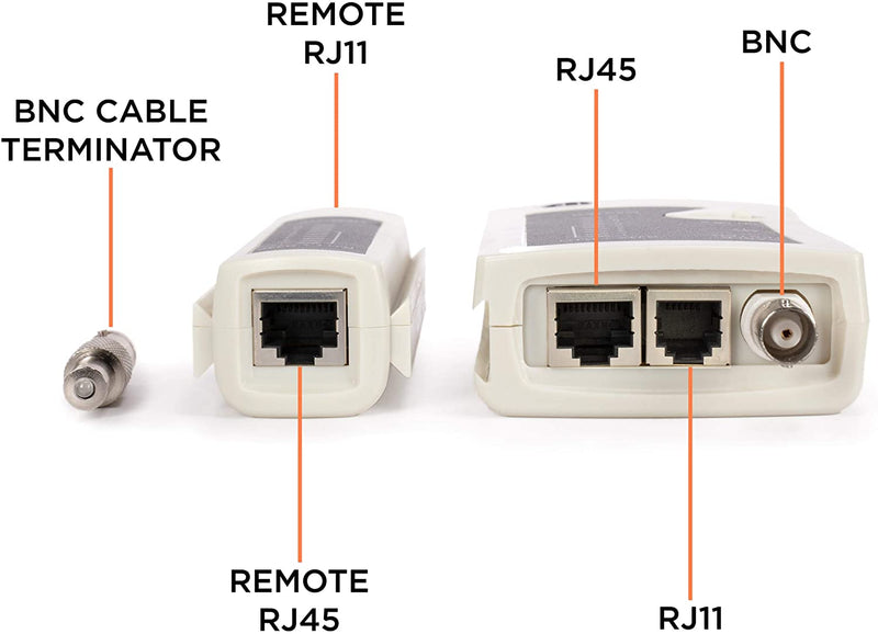 Universal Network Cable Tester Tool - BNC, RJ45, RJ11, USB 4-in-1 Wire –  THE CIMPLE CO