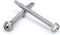 #10 Size, 2" Length (51mm) - Self Tapping Screw -- Self Drilling Screw - 410 Stainless Steel Screws = Exceptional Wear and Very Corrosion Resistant) - Hex and Phillips Head - 100pcs