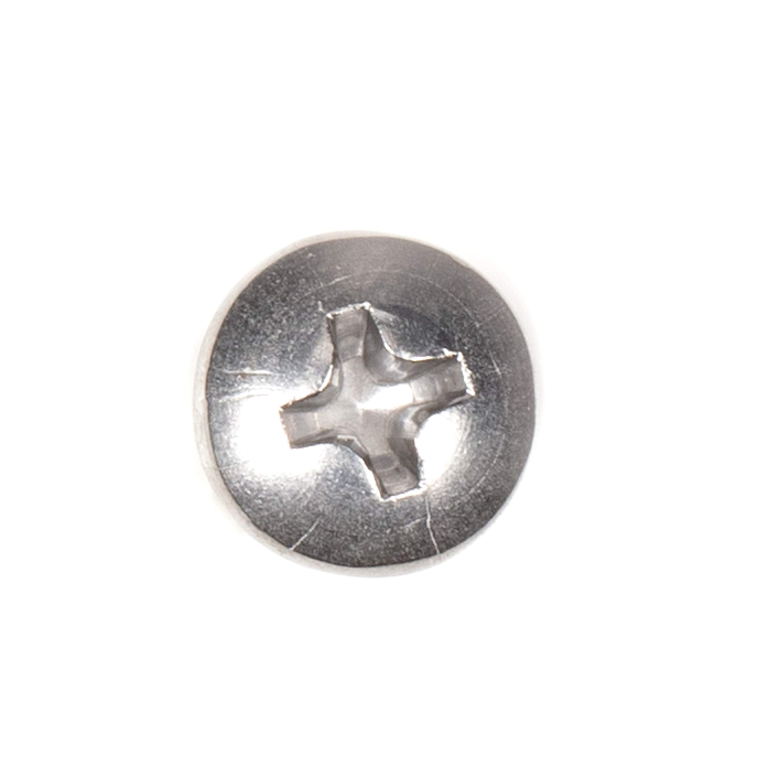 #10 Size, 1/2" Length (13mm) - Self Tapping Screw - Self Drilling Screw - 410 Stainless Steel Screws = Exceptional Wear and Very Corrosion Resistant) - Phillips Pan Head - 100pcs