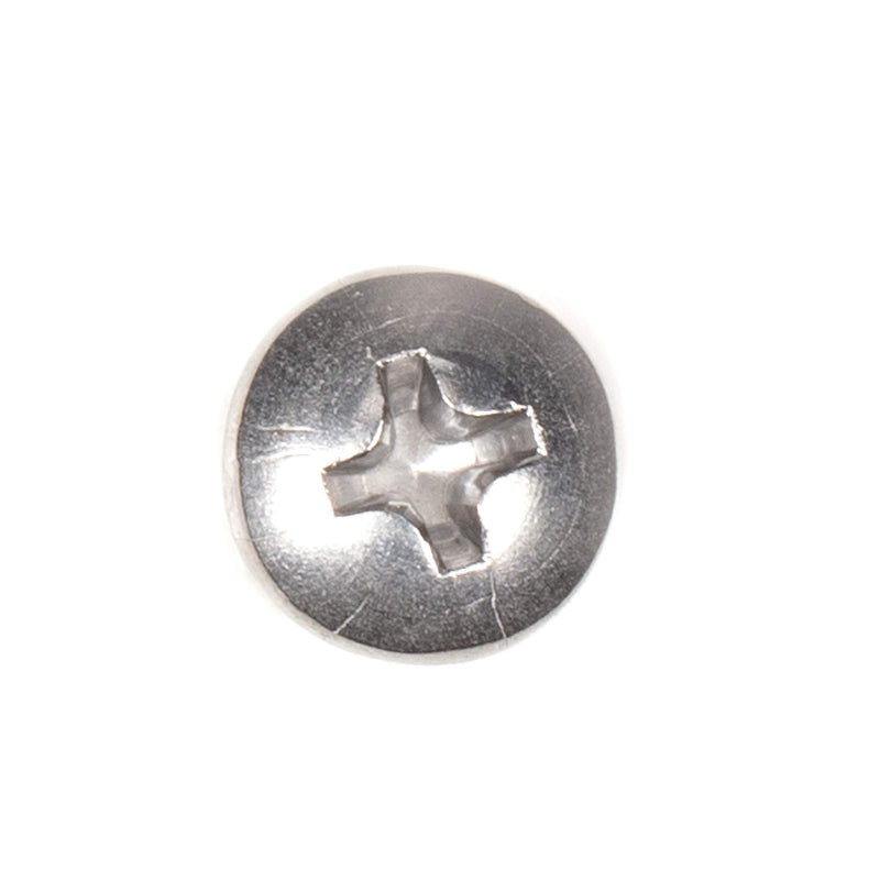 #10 Size, 1/2" Length (13mm) - Self Tapping Screw - Self Drilling Screw - 410 Stainless Steel Screws = Exceptional Wear and Very Corrosion Resistant) - Phillips Pan Head - 100pcs