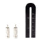 RCA and BNC Coaxial Adapter - BNC Female to RCA Male Connector, Adapter, Coupler, and Converter - For RG11, RG6, RG59, RG58, SDI, HD SDI, CCTV - 25 Pack
