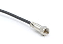 Ultra Thin, High Frequency Coaxial Flat Cable for Windows and Door - Miro Coax Cable compatible with Directv, Satellite Dish, AT&T, Comcast, and many more