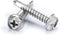 #10 Size, 1" Length (25mm) - Self Tapping Screw -- Self Drilling Screw - 410 Stainless Steel Screws = Exceptional Wear and Very Corrosion Resistant) - Hex and Phillips Head - 100pcs