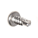 #10 Size, 1/2" Length (13mm) - Self Tapping Screw - Self Drilling Screw - 410 Stainless Steel Screws = Exceptional Wear and Very Corrosion Resistant) - Phillips Pan Head - 100pcs