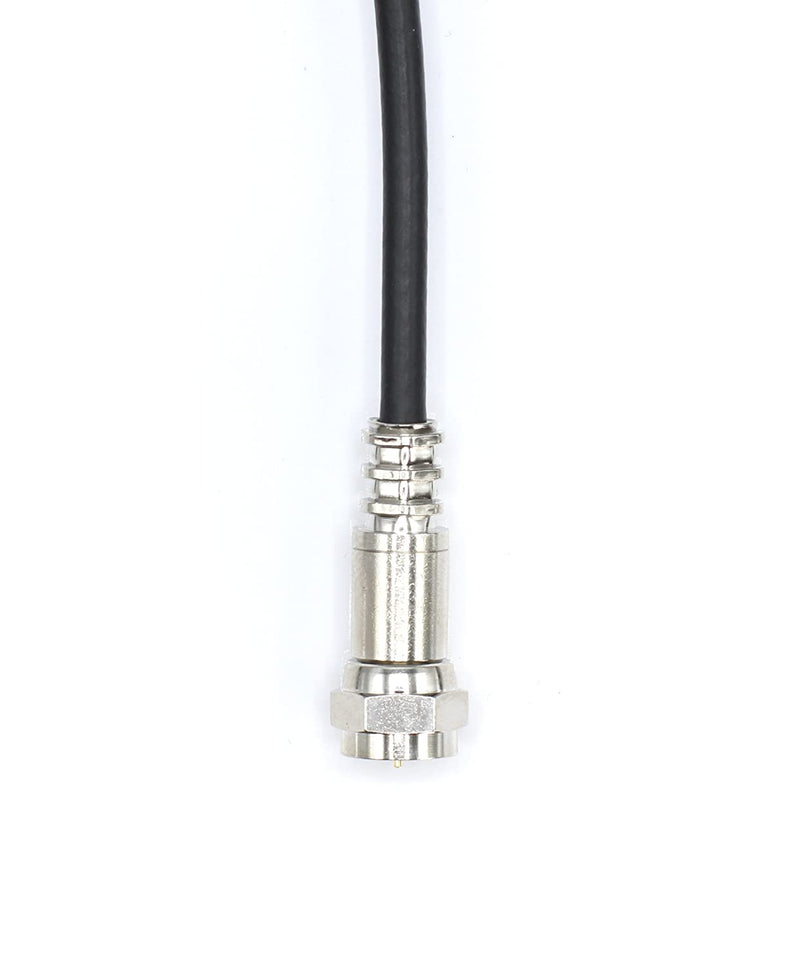 Ultra Thin, High Frequency Coaxial Flat Cable for Windows and Door - Miro Coax Cable compatible with Directv, Satellite Dish, AT&T, Comcast, and many more
