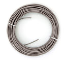 100 Feet (30 Meter) - Insulated Solid Copper THHN / THWN Wire - 12 AWG, Wire is Made in the USA, Residential, Commerical, Industrial, Grounding, Electrical rated for 600 Volts - In Grey